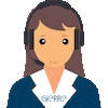 GierreContact work agency contact operator Sticker