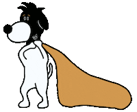 Dog Christmas Sticker
