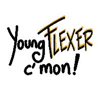 Flexing Monsta X Sticker