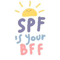 Sun Lettering Sticker