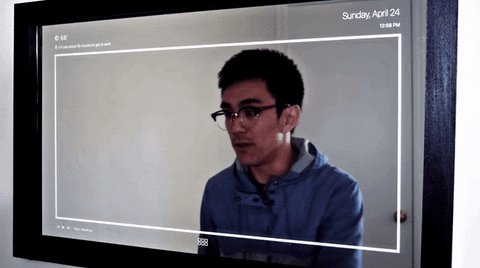 redletterdave giphyupload smart mirror GIF