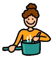 Food Cooking Sticker