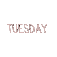 Tuesday Sticker by Brey Shirley