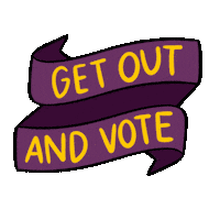 Get Out And Vote Sticker