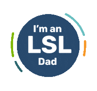 Fathers Day Dad Sticker by Hearing First