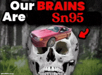 Red96Mustang_ ford muscle car our brains are ford mustang GIF