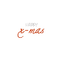 Happy Merry Christmas Sticker