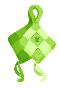 Ramadan Ketupat Sticker by Traveloka