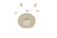 うさぎ あけましておめでとう Sticker