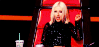 christina aguilera television GIF by The Voice