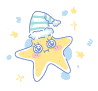 Night Sleep Sticker