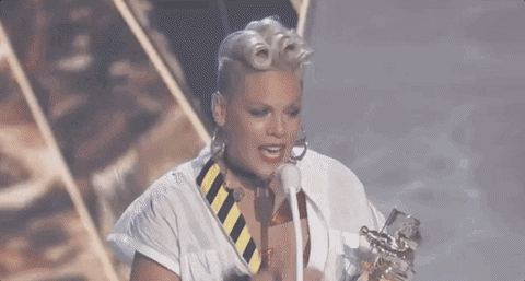 p!nk pink GIF by 2017 MTV Video Music Awards