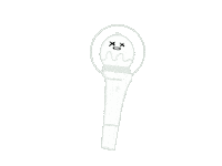 Syapirahh lightstick nflying syapirah syapirahh Sticker