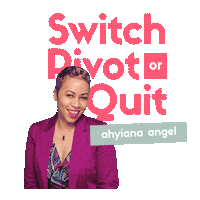 MayzieMedia pink business orange podcast Sticker