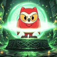Glow St Patricks Day GIF by birb