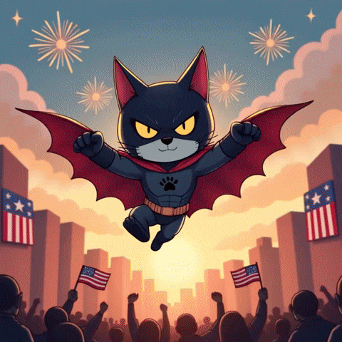 American Cat GIF by CATBAT