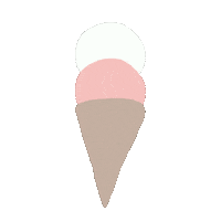 Ice Cream Hello Sticker