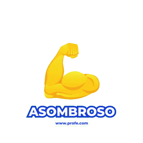 Biceps Working Sticker by profe.com - Clases particulares