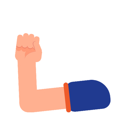 Workout Power Sticker by GrupoEducativoSigloxxi