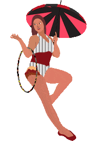 Hoop Flowartist Sticker