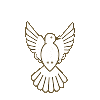 Bird Fly Sticker by tuttiSanti