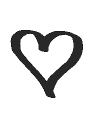 morgontidningen heart black morgontidningen svart Sticker