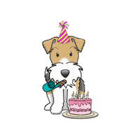Wire Fox Terrier Sticker