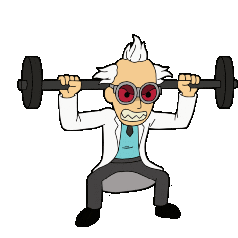 Fitness Workout Sticker by 3dFrankenPunks