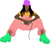recordJetMusic hiphop recordjet Sticker