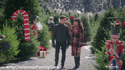 Walking Together Aimee Teegarden GIF by Hallmark Channel