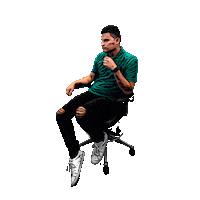 pabscrowned wow green huh really Sticker