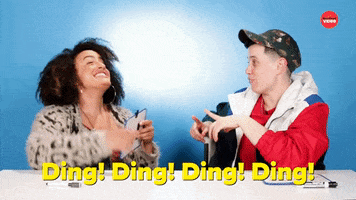 Ding Ding Romance GIF by BuzzFeed