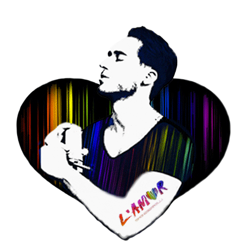 heart love Sticker by Lungomare Srl
