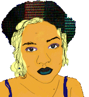 Girl Crying Sticker