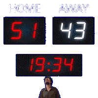 43 Away Sticker