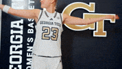 Womens Basketball Adidas GIF by Georgia Tech Yellow Jackets