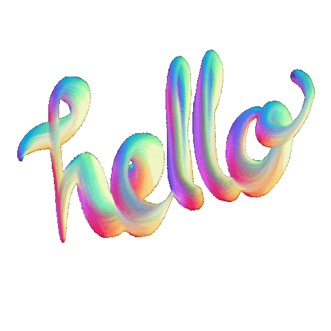 Hello Sticker