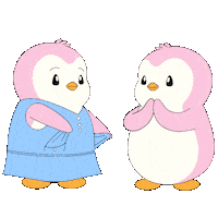 Surprised Fun Sticker by Pudgy Penguins