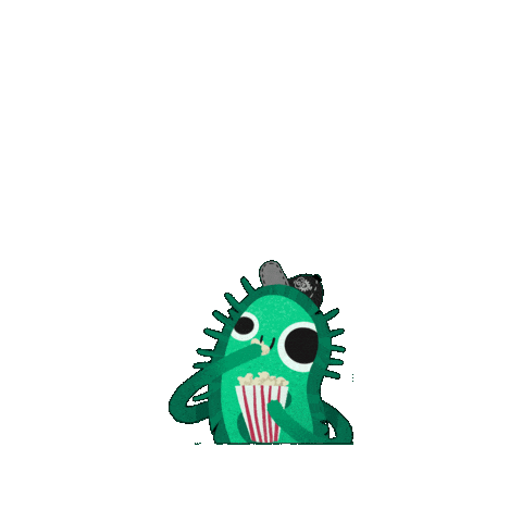 Gemy Popcorn Sticker by iGEM Headquarters