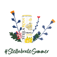 Pineapple Stellabrate Sticker by Stella Rosa Wines
