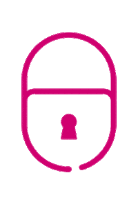 Privacidade Cadeado Sticker by Camila Martins Design