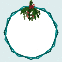 Santa Claus Snow Sticker