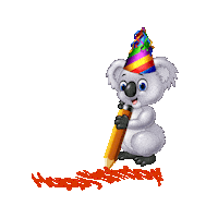 Happy Birthday Sticker