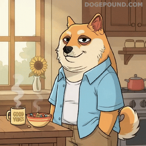 Sleepy Good Morning GIF by Doge Pound