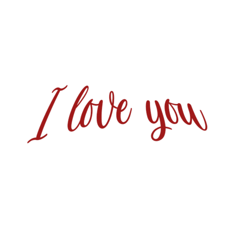 I Love You Sticker by Raveloteca;