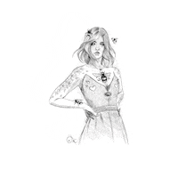 Bewitchink girl beequeen girlsticker Sticker
