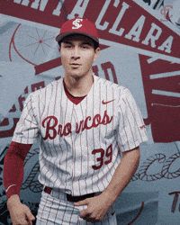 Bronco Baseball GIF by Santa Clara Broncos