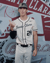 Bronco Baseball GIF by Santa Clara Broncos