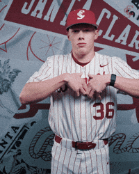 Bronco Baseball GIF by Santa Clara Broncos