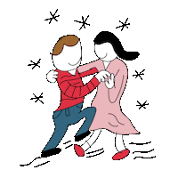 Baile Dancing Sticker by Lowi